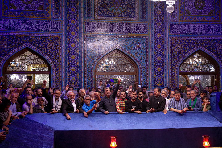 سخنرانی حجت الاسلام کاشانی در رواق دارالذکر