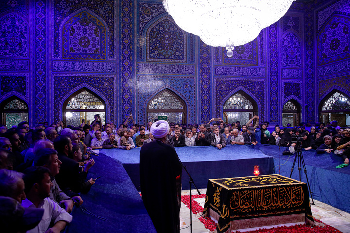 سخنرانی حجت الاسلام کاشانی در رواق دارالذکر