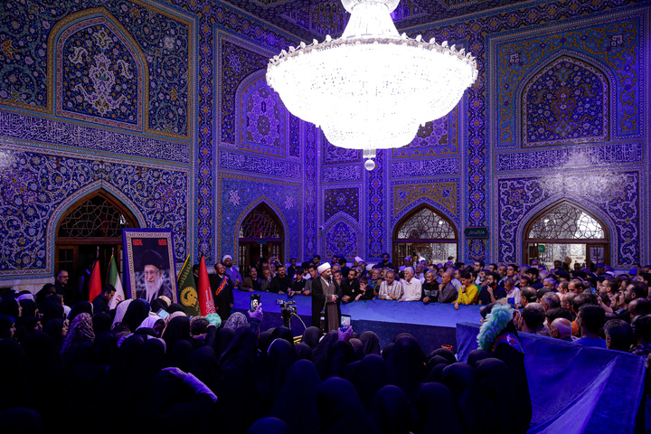 سخنرانی حجت الاسلام کاشانی در رواق دارالذکر