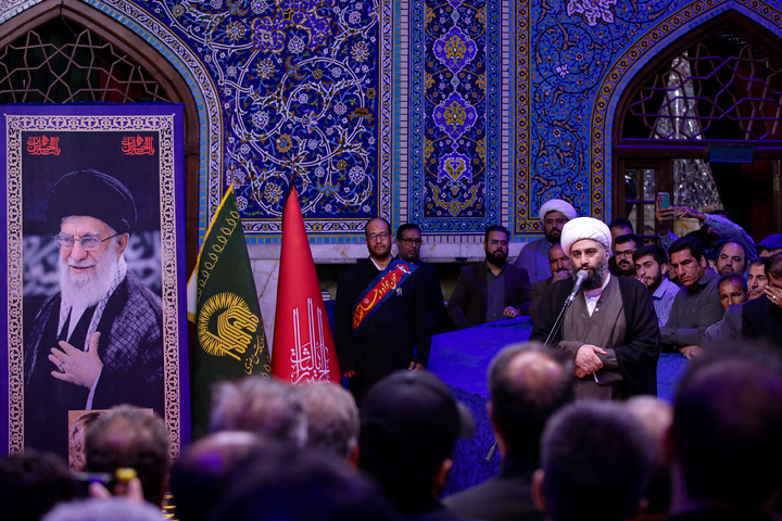 سخنرانی حجت الاسلام کاشانی در رواق دارالذکر