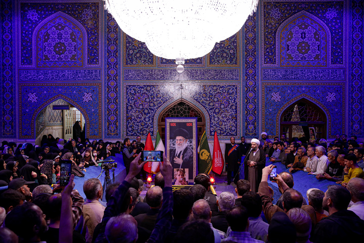 سخنرانی حجت الاسلام کاشانی در رواق دارالذکر