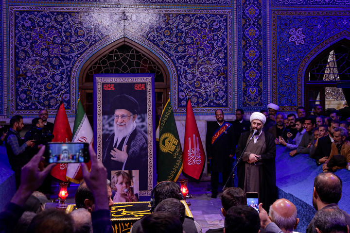 سخنرانی حجت الاسلام کاشانی در رواق دارالذکر