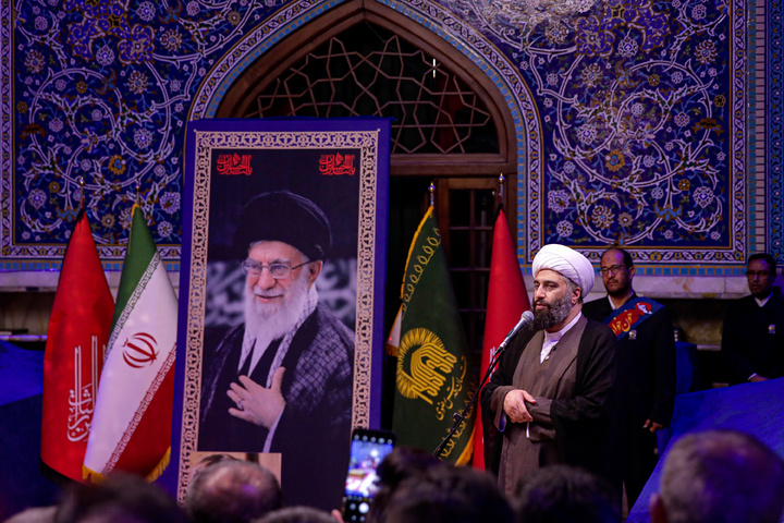 سخنرانی حجت الاسلام کاشانی در رواق دارالذکر