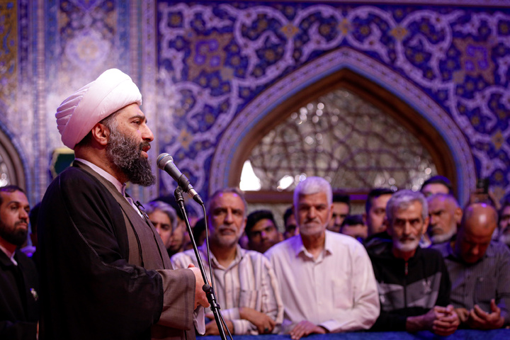 سخنرانی حجت الاسلام کاشانی در رواق دارالذکر
