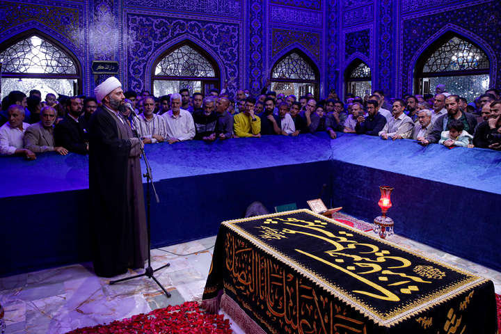سخنرانی حجت الاسلام کاشانی در رواق دارالذکر