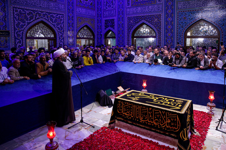 سخنرانی حجت الاسلام کاشانی در رواق دارالذکر
