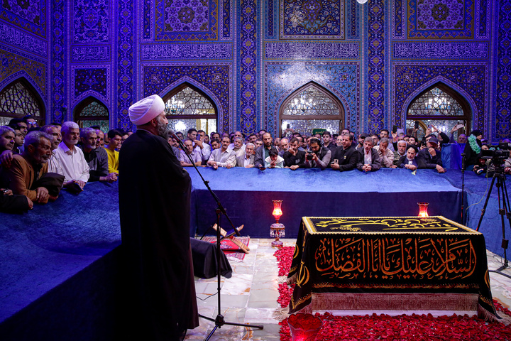 سخنرانی حجت الاسلام کاشانی در رواق دارالذکر