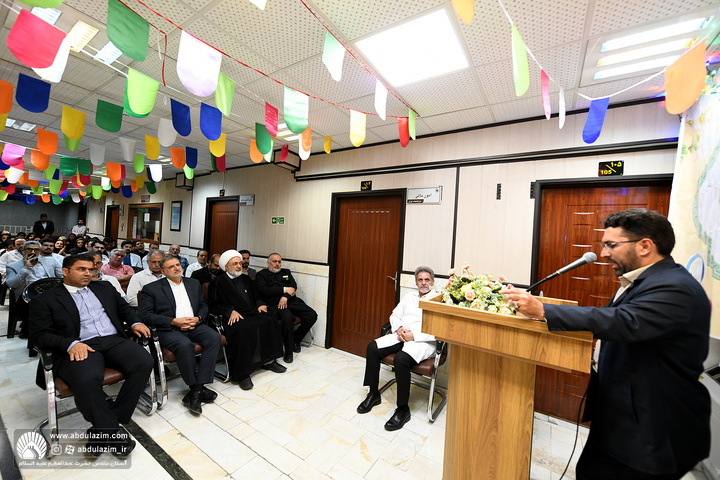 تجلیل از جمعی از پرستاران دارالشفاء کوثر با حضور مدیران و خادمان آستان مقدس حضرت عبدالعظیم(ع)