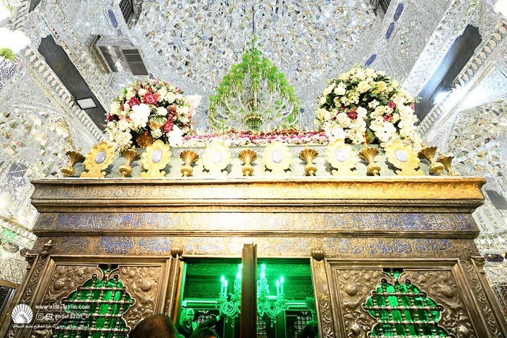 مراسم غبارروبی مضجع مطهر حضرت عبدالعظیم الحسنی علیه السلام با حضور اقشار مختلف