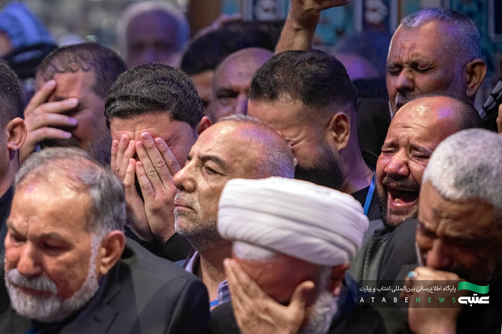 عراقی موکب منتظمین کی حرم امام رضا علیہ السلام میں حاضری