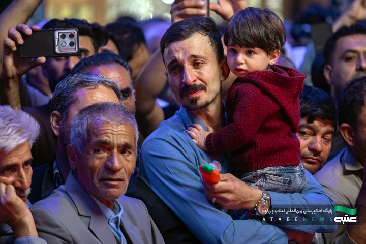 عراقی موکب منتظمین کی حرم امام رضا علیہ السلام میں حاضری