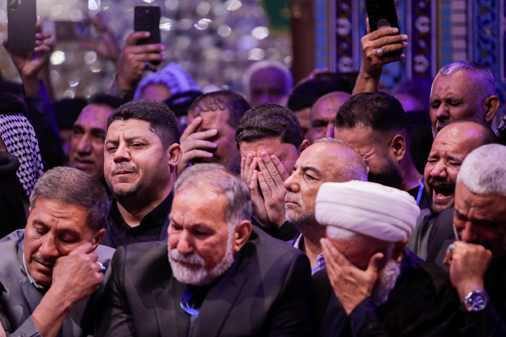 تشرف موکب داران عراقی به حرم مطهر رضوی