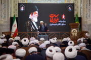 Managers from the Office of the Representative of the Supreme Leader at the Ministry of Agriculture Jihad Visit the Holy Shrine of Imam Reza (AS)