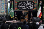 مراسم عزاداری به مناسبت ایام فاطمیه در حرم مطهر رضوی