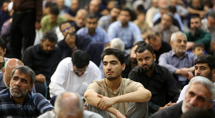 محفل عزاداری شب نخست ایام فاطمیه در حرم مطهر فاطمه ثانی(س)