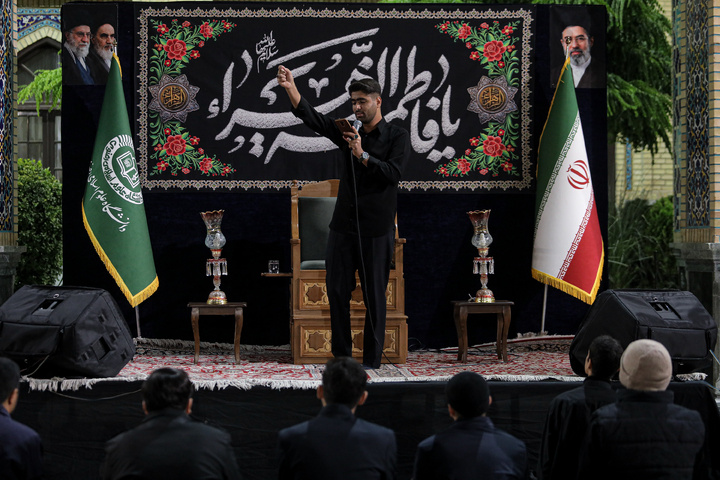 مراسم عزاداری به مناسبت ایام فاطمیه در حرم مطهر رضوی