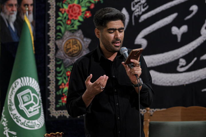 مراسم عزاداری به مناسبت ایام فاطمیه در حرم مطهر رضوی