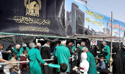 استقرار ۵ موکب خدمت‌رسان در حریم حرم مطهر رضوی هم‌زمان با ایام فاطمیه