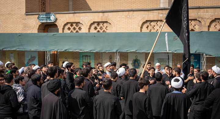 میزبانی حرم فاطمی از هیئات عزاداری شهادت حضرت زهرا(س)