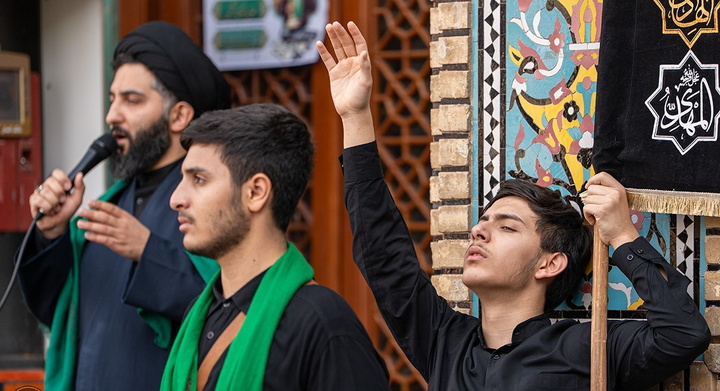 میزبانی حرم فاطمی از هیئات عزاداری شهادت حضرت زهرا(س)