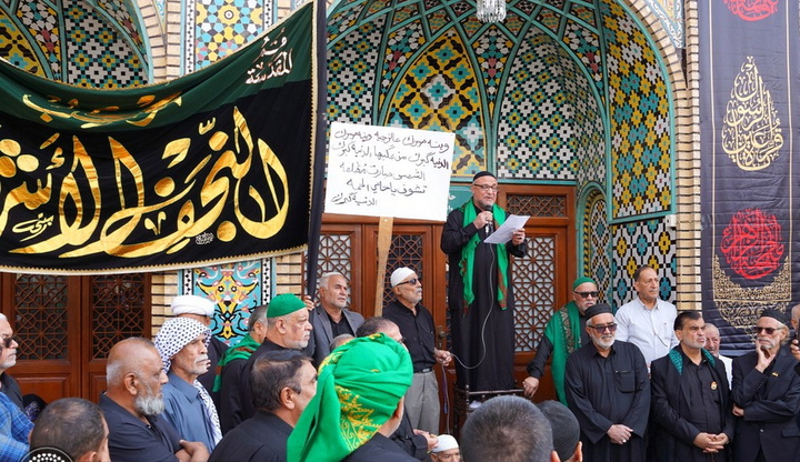 میزبانی حرم فاطمی از هیئات عزاداری شهادت حضرت زهرا(س)
