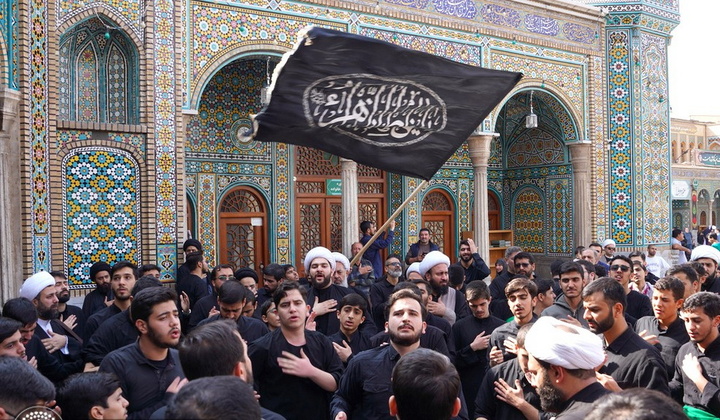 میزبانی حرم فاطمی از هیئات عزاداری شهادت حضرت زهرا(س)