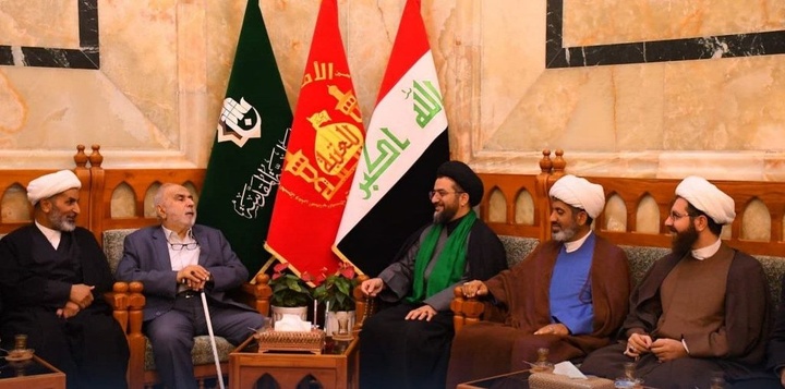 تکریم مسئولان عتبه عباسیه توسط خادمان حرم بانوی کرامت