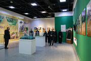 University Professor Servants Visit the Rewaq-e Khedmat Exhibition at the Holy Razavi Shrine