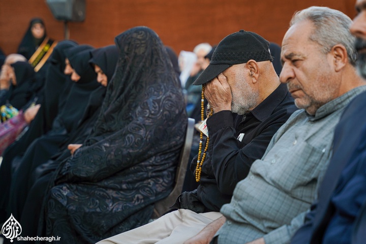 شاهچراغ_گزارش تصویری گلباران قبور شهدا