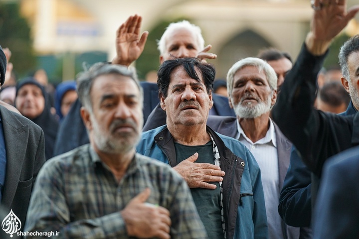 شاهچراغ_گزارش تصویری گلباران قبور شهدا