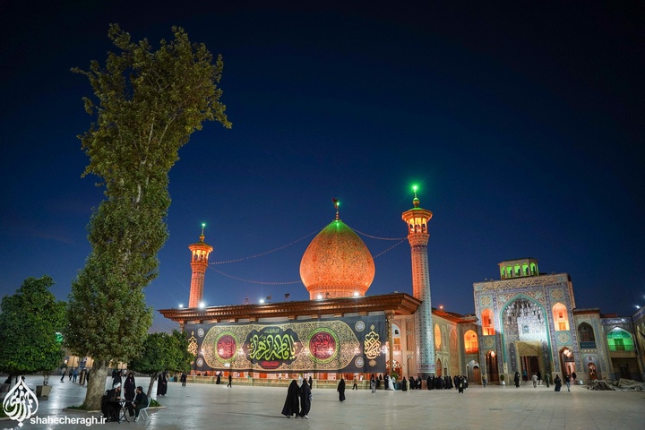 شاهچراغ_گزارش تصویری گلباران قبور شهدا