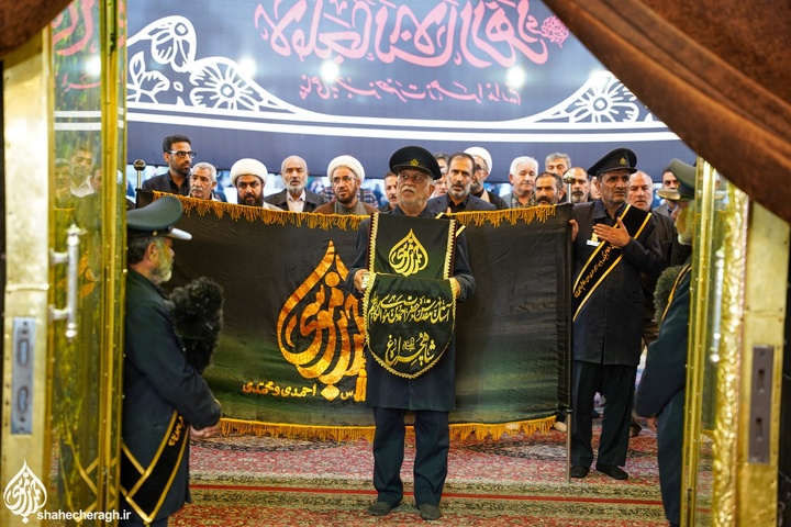 شاهچراغ_گزارش تصویری گلباران قبور شهدا