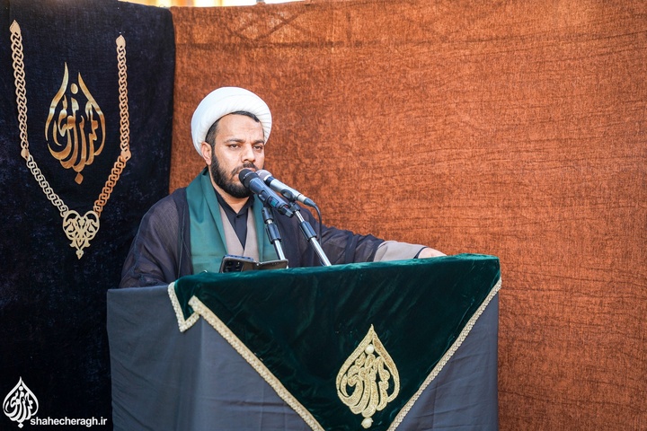 شاهچراغ_گزارش تصویری گلباران قبور شهدا