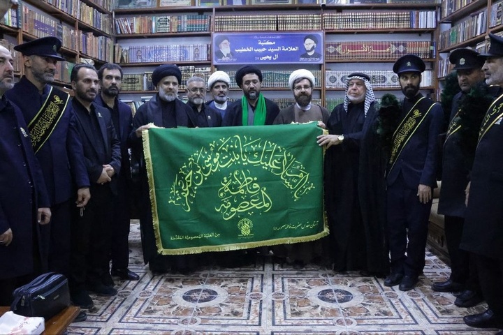 دیدار سفیران کریمه اهل بیت(س) با نماینده آیت‌الله سیستانی در کربلا