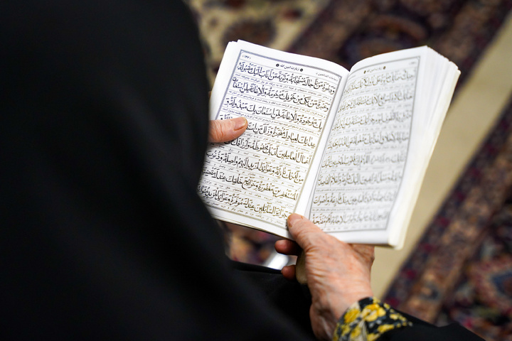 تشرف گروهی زائرین توان‌یاب به حرم مطهر رضوی