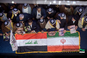 تشرّف شيوخ عشائر العراق بزيارة المرقد الرضوي المطهّر