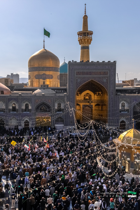 تشرف شیوخ عشایر عراق به حرم مطهر رضوی