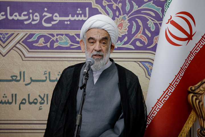 استقبال از شیوخ عشایر عراق در فرودگاه شهید هاشمی‌نژاد مشهد-۲