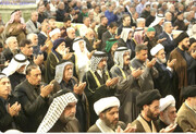 فراتر از مرزها، زیر سایه یک باور؛ شیوخ عشایر عراق در صفوف نماز جمعه مشهد