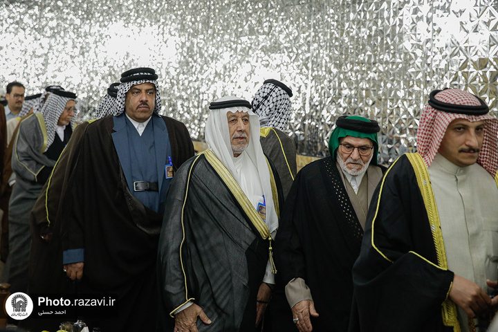 دیدار شیوخ و سران غیور عشایر عراق و خوزستان با تولیت آستان قدس رضوی