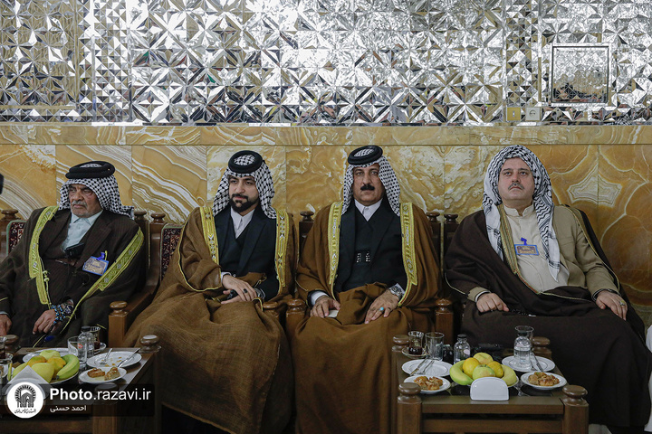 دیدار شیوخ و سران غیور عشایر عراق و خوزستان با تولیت آستان قدس رضوی