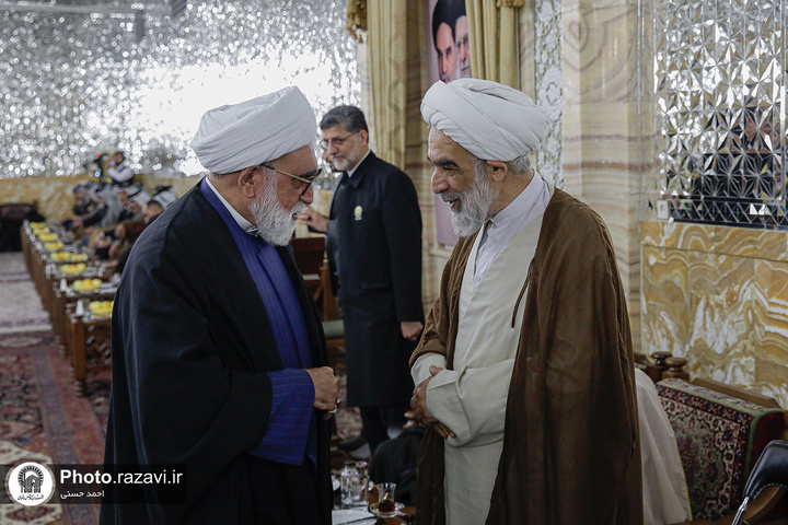 دیدار شیوخ و سران غیور عشایر عراق و خوزستان با تولیت آستان قدس رضوی