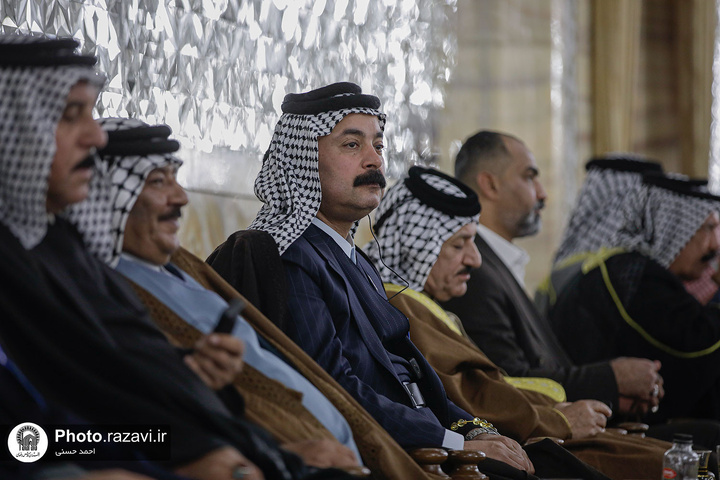 دیدار شیوخ و سران غیور عشایر عراق و خوزستان با تولیت آستان قدس رضوی
