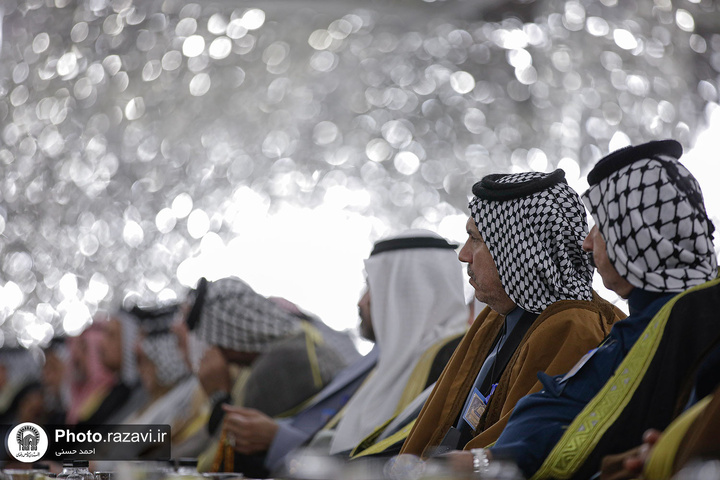 دیدار شیوخ و سران غیور عشایر عراق و خوزستان با تولیت آستان قدس رضوی