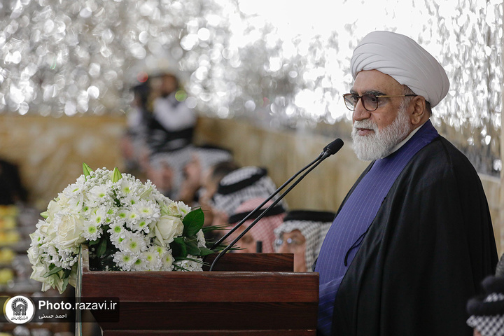 دیدار شیوخ و سران غیور عشایر عراق و خوزستان با تولیت آستان قدس رضوی