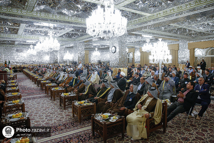 دیدار شیوخ و سران غیور عشایر عراق و خوزستان با تولیت آستان قدس رضوی