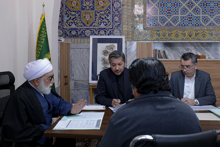 دیدار مردمی تولیت آستان قدس رضوی